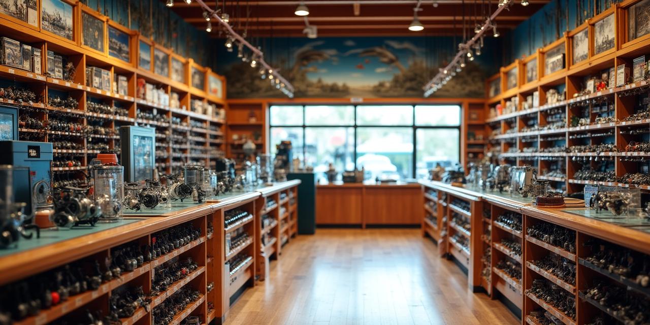 信頼感のある店内の様子